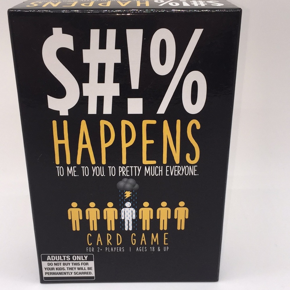 S#!% Happens Adult Card Game 18+